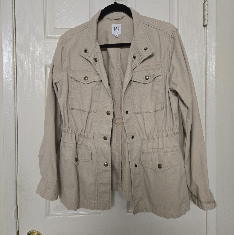 GAP Women's Tan Utility Jacket Size XS